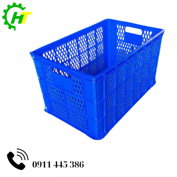 Thùng nhựa rỗng HS0199 có bánh xe